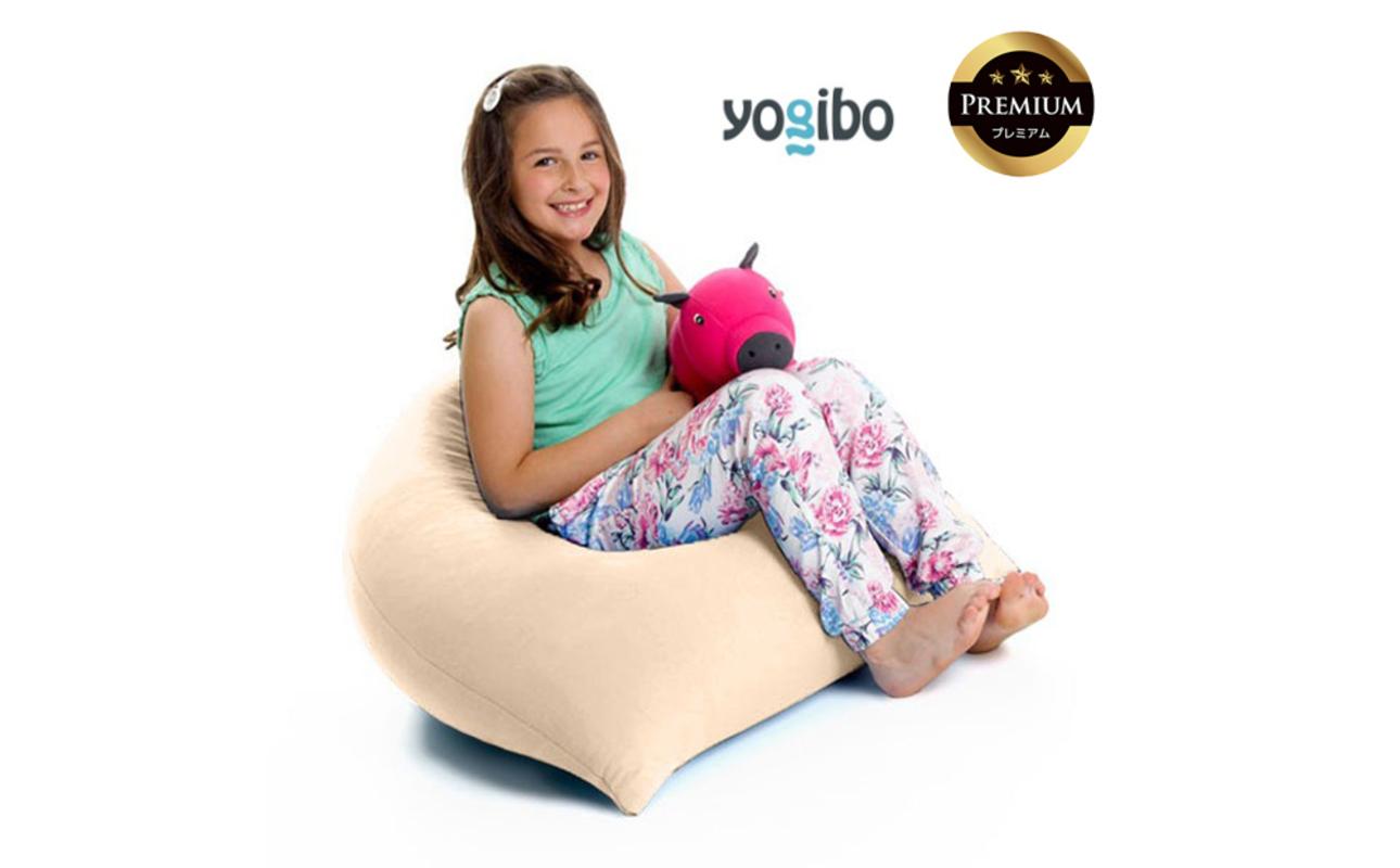 Yogibo Pyramid Premium（ヨギボー ピラミッド プレミアム）＜クリームホワイト＞