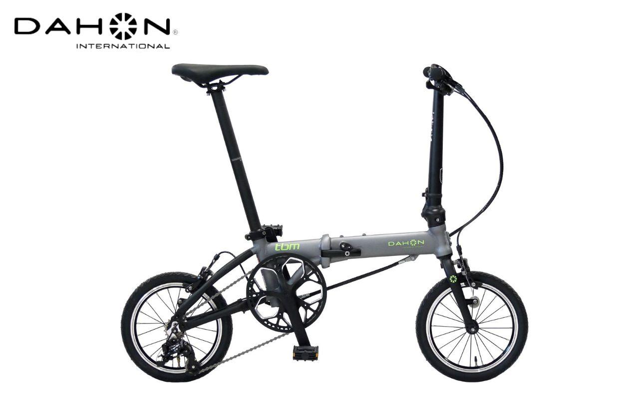 DAHON 折りたたみ自転車 tbm 14インチ 3段変速 超軽量 コンパクト Smoke Gray（スモークグレー）オリジナルシフター キャリパーブレーキ｜武田産業 人気返礼品 ダホン フォールディングバイク 通勤 通学 持ち運び 車載 三重県 四日市市 ふるさと納税