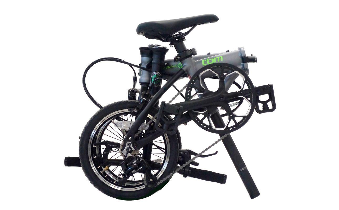 DAHON 折りたたみ自転車 tbm 14インチ 3段変速 超軽量 コンパクト Smoke Gray（スモークグレー）オリジナルシフター キャリパーブレーキ｜武田産業 人気返礼品 ダホン フォールディングバイク 通勤 通学 持ち運び 車載 三重県 四日市市 ふるさと納税