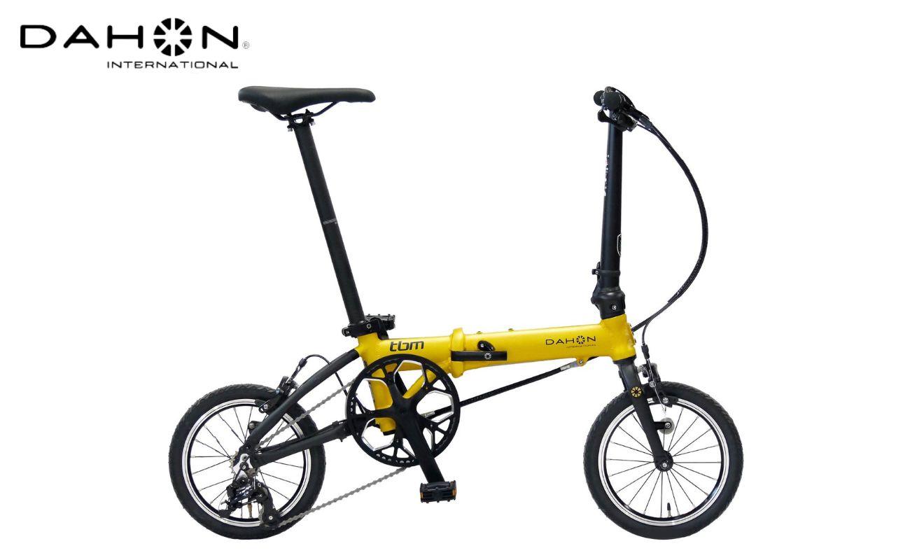 40年の歴史をもつ米国ダホン社の高性能折り畳み自転車 DAHON International Folding Bike tbm クロムイエロー
