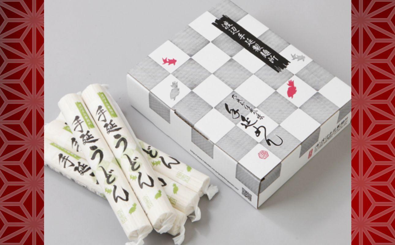 TV番組「マツコ＆有吉 かりそめ天国」紹介店　一等粉のみを使用した「金魚印」 手延うどん 12束･30食分【渡辺手延製麺所 金魚印 大矢知 伝承の味 高級麺 特産 麺 手延べめん 乾麺 うどん 手延べうどん 手延うどん無添加 手延べ 長期保存  ひやむぎ 手延冷麦 そうめん 素麺 そうめん ソーメン  レシピ 人気 家庭用 美味しい 夏  うまい おすすめ 三重県 四日市市 ふるさと納税】