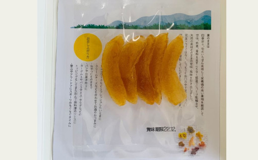 セミドライフルーツ「果のまま」四日市梨　20ｇ