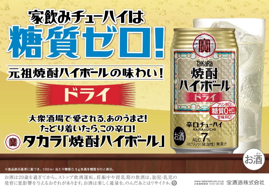 宝焼酎 ハイボール ドライ 350ml　24本 【日本酒類販売 タカラ TaKaRa お酒 酒 アルコール チューハイ 缶チューハイ 爽快 キレ味 辛口 爽やか 健康志向 三重県 四日市市 四日市】