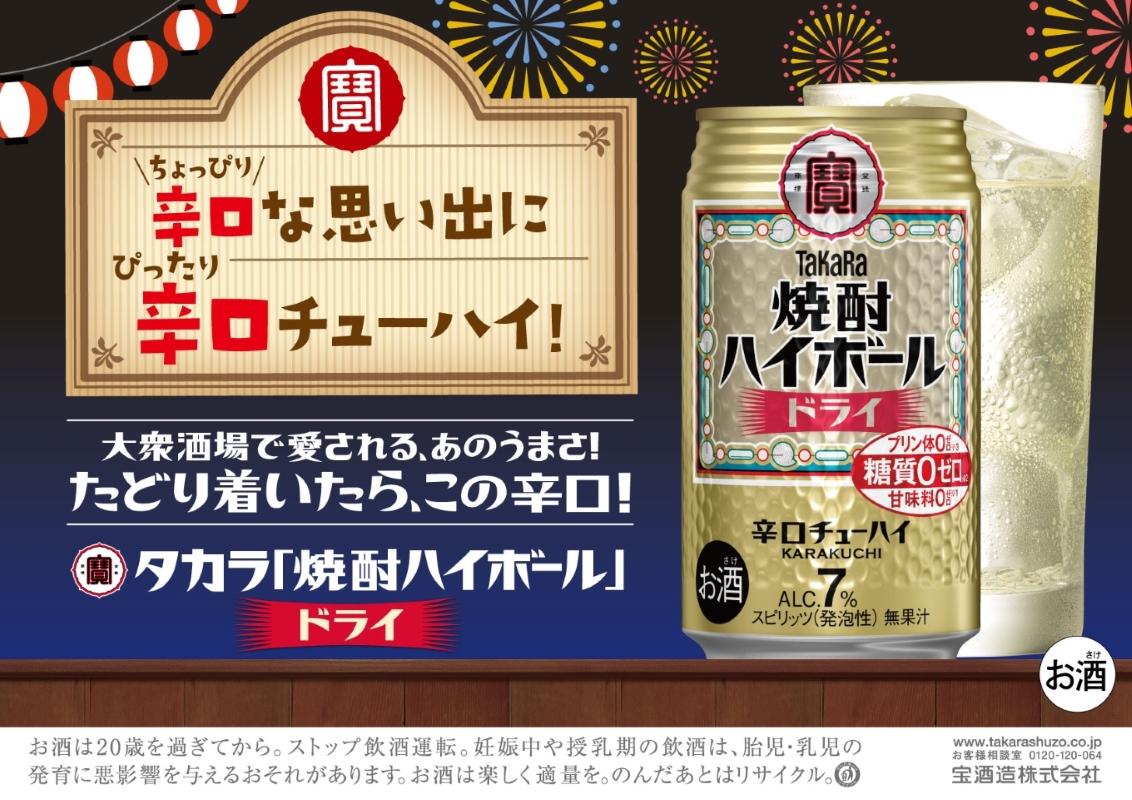 宝焼酎 ハイボール ドライ 350ml　24本 【日本酒類販売 タカラ TaKaRa お酒 酒 アルコール チューハイ 缶チューハイ 爽快 キレ味 辛口 爽やか 健康志向 三重県 四日市市 四日市】