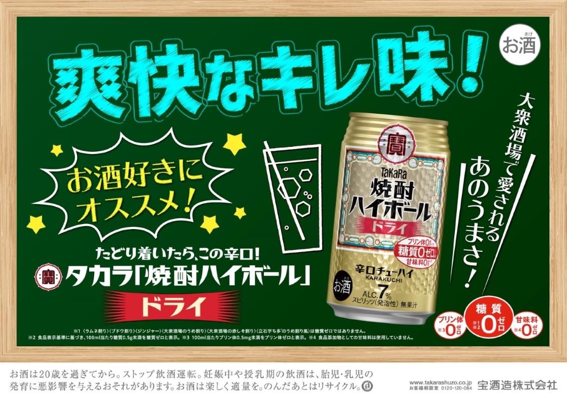 宝焼酎 ハイボール ドライ 350ml　24本 【日本酒類販売 タカラ TaKaRa お酒 酒 アルコール チューハイ 缶チューハイ 爽快 キレ味 辛口 爽やか 健康志向 三重県 四日市市 四日市】