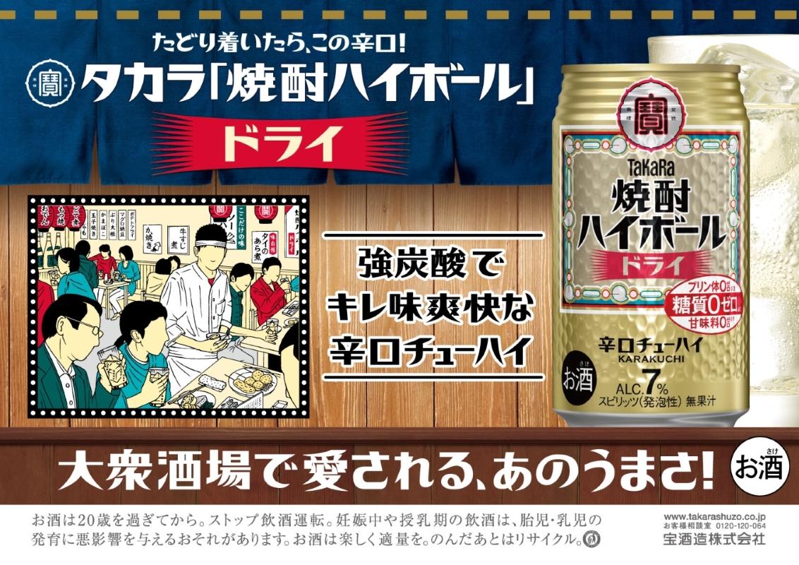 宝焼酎 ハイボール ドライ 350ml　24本 【日本酒類販売 タカラ TaKaRa お酒 酒 アルコール チューハイ 缶チューハイ 爽快 キレ味 辛口 爽やか 健康志向 三重県 四日市市 四日市】