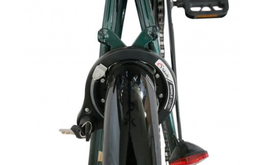 ノーパンク 折りたたみ自転車 20インチ VELETA SHIMANO6段変速 ホワイト 空気入れ不要 前カゴ・LEDライト付 パンクしない｜武田産業 フォールディングバイク 人気返礼品 通勤 通学 三重県 四日市市 ふるさと納税