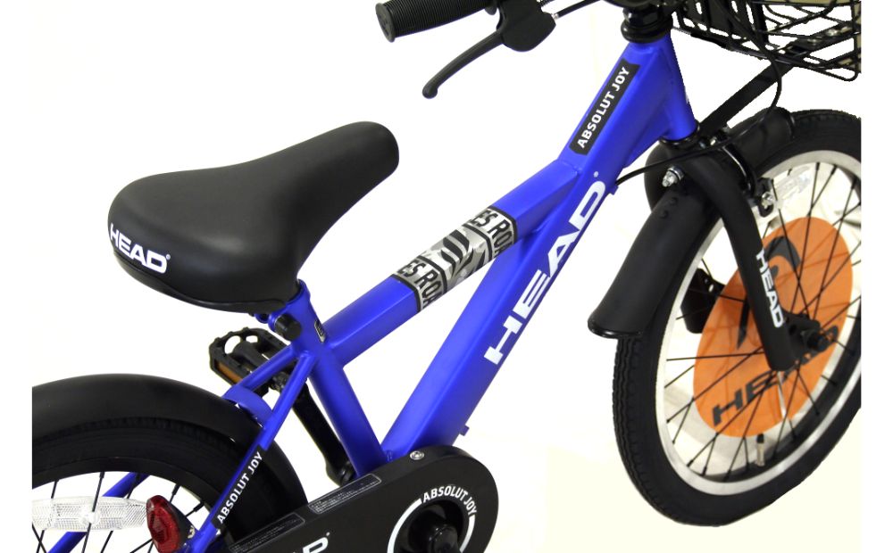HEAD KIDS BIKE 16インチ サファイヤブルー 武田産業【四日市市 で人気の返礼品 武田産業 子供用自転車 キッズ キッズ用 子ども 子供用 子ども用 自転車 キッズバイク バイク サイクリング ファミリー ブルー 青 青色 四日市 】