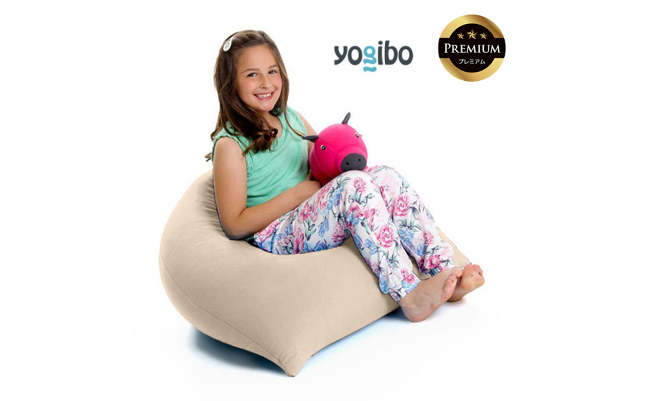 Yogibo Pyramid Premium（ヨギボー ピラミッド プレミアム）＜ライトグレー＞