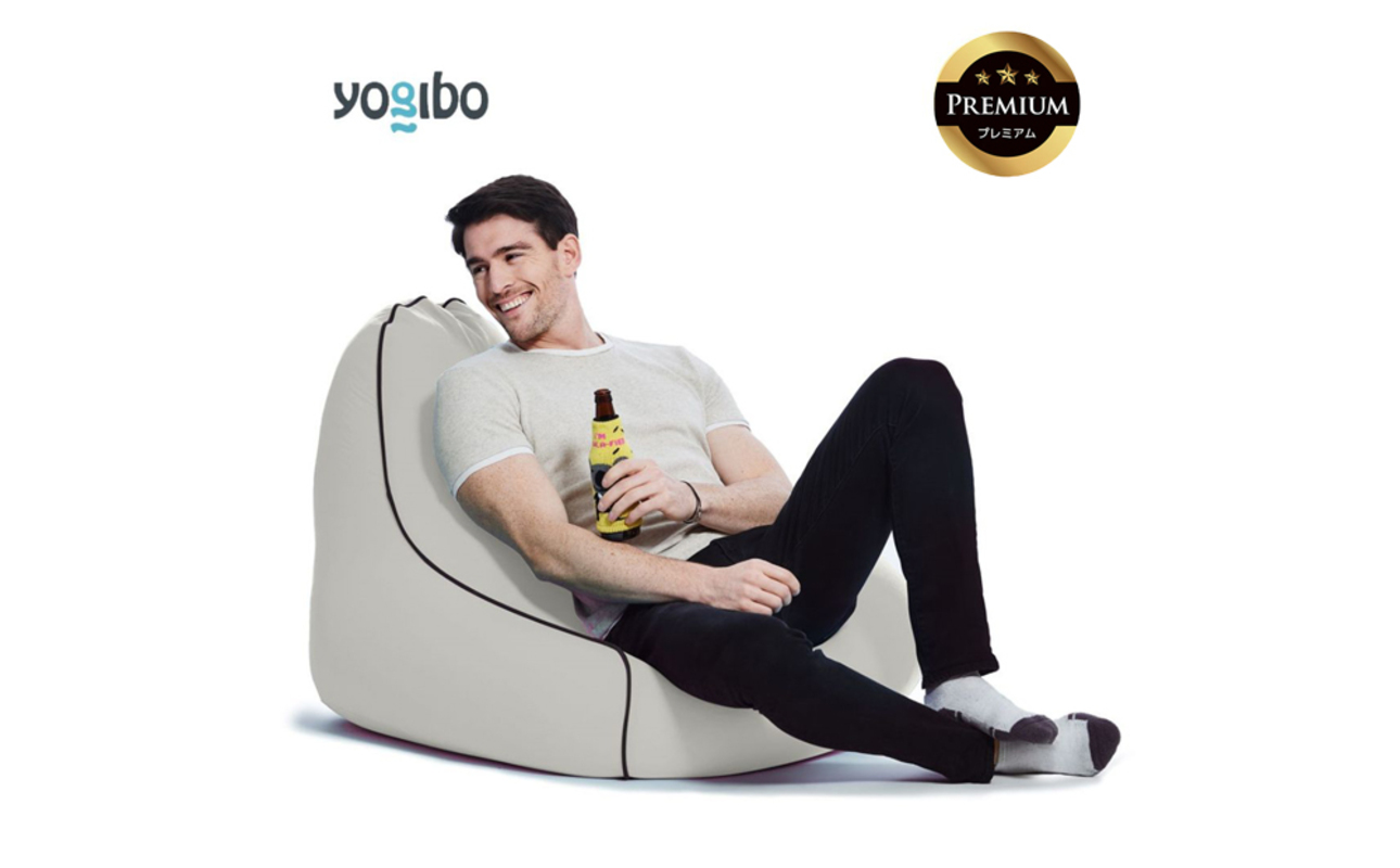 Yogibo Zoola Lounger Premium（ヨギボー ズーラ ラウンジャー プレミアム）＜ストーン＞