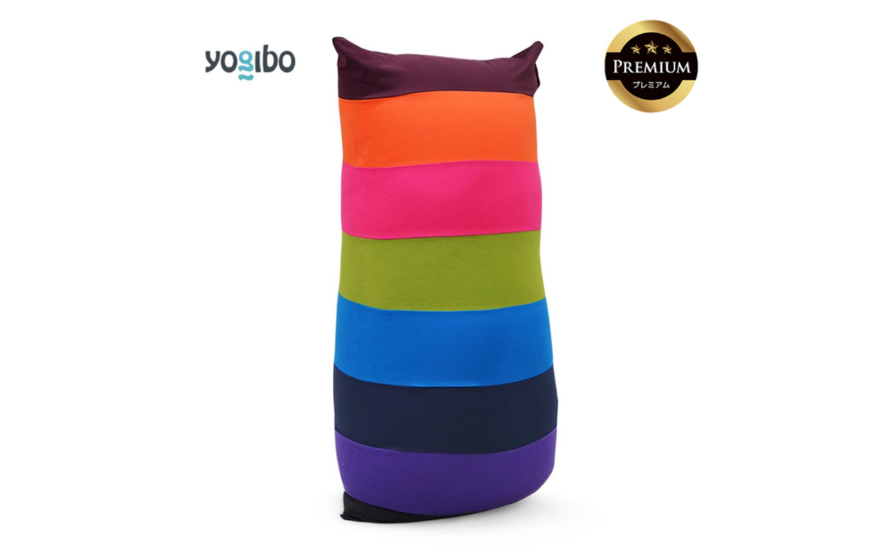 Yogibo Short Rainbow Premium（ヨギボー ショート レインボー プレミアム）＜ナチュラル＞