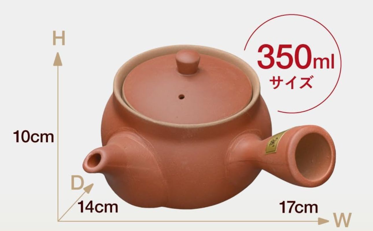 【萬古焼（ばんこやき）】朱泥急須 内山製陶所