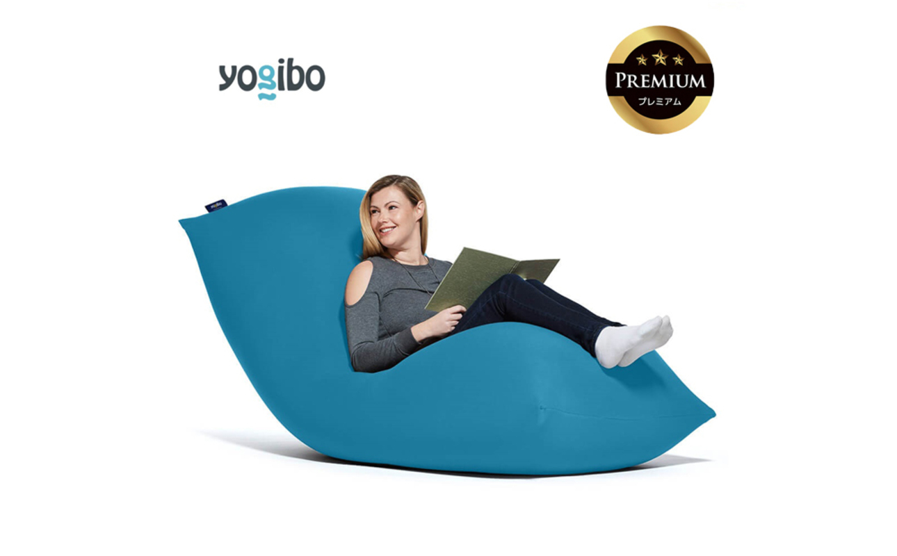 Yogibo Max Premium（ヨギボー マックス プレミアム）＜アクアブルー＞
