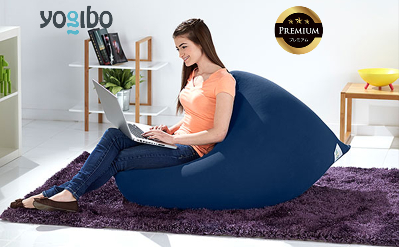 Yogibo Mini Premium（ヨギボー ミニ プレミアム）＜ネイビーブルー＞