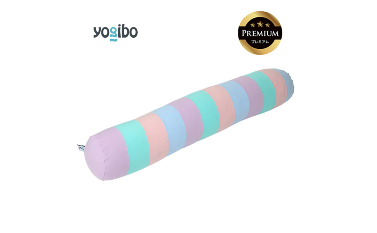 Yogibo Roll Max Rainbow Premium（ヨギボー ロールマックス レインボープレミアム）＜パステル＞