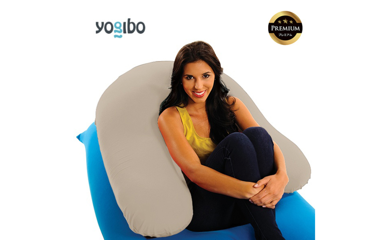 Yogibo Support Premium（ヨギボー サポート プレミアム）＜ライトグレー＞