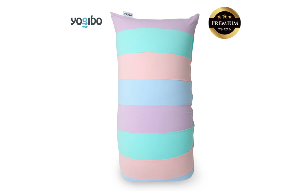 Yogibo Short Rainbow Premium（ヨギボー ショート レインボー プレミアム）＜パステル＞