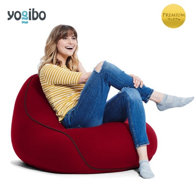 Yogibo Lounger Premium（ヨギボー ラウンジャー プレミアム）＜ワインレッド＞