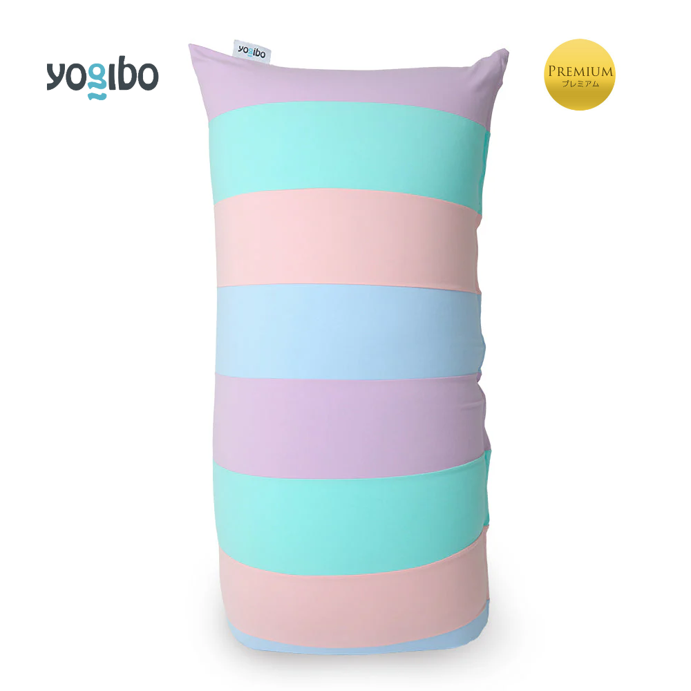 Yogibo Short Rainbow Premium（ヨギボー ショート レインボー プレミアム）＜パステル＞