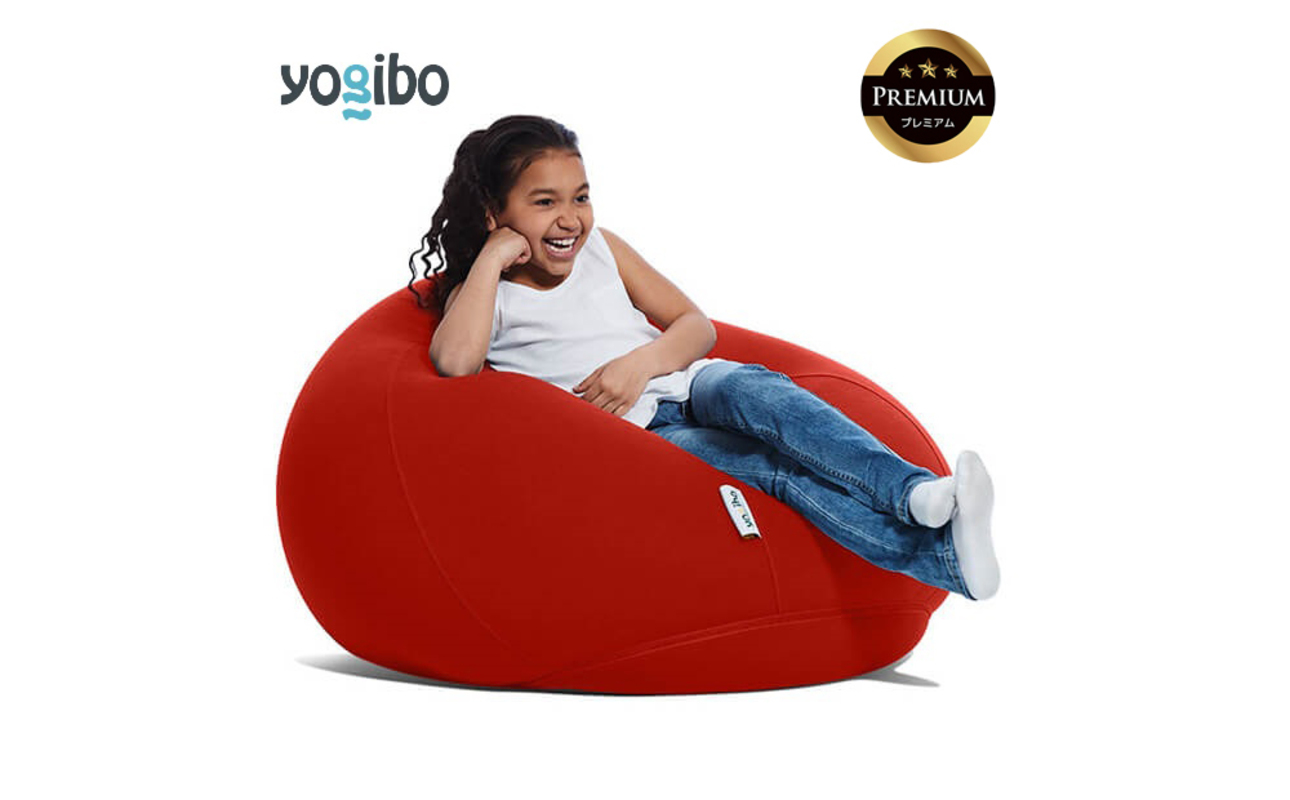 Yogibo Drop Premium（ヨギボー ドロップ プレミアム）＜レッド＞