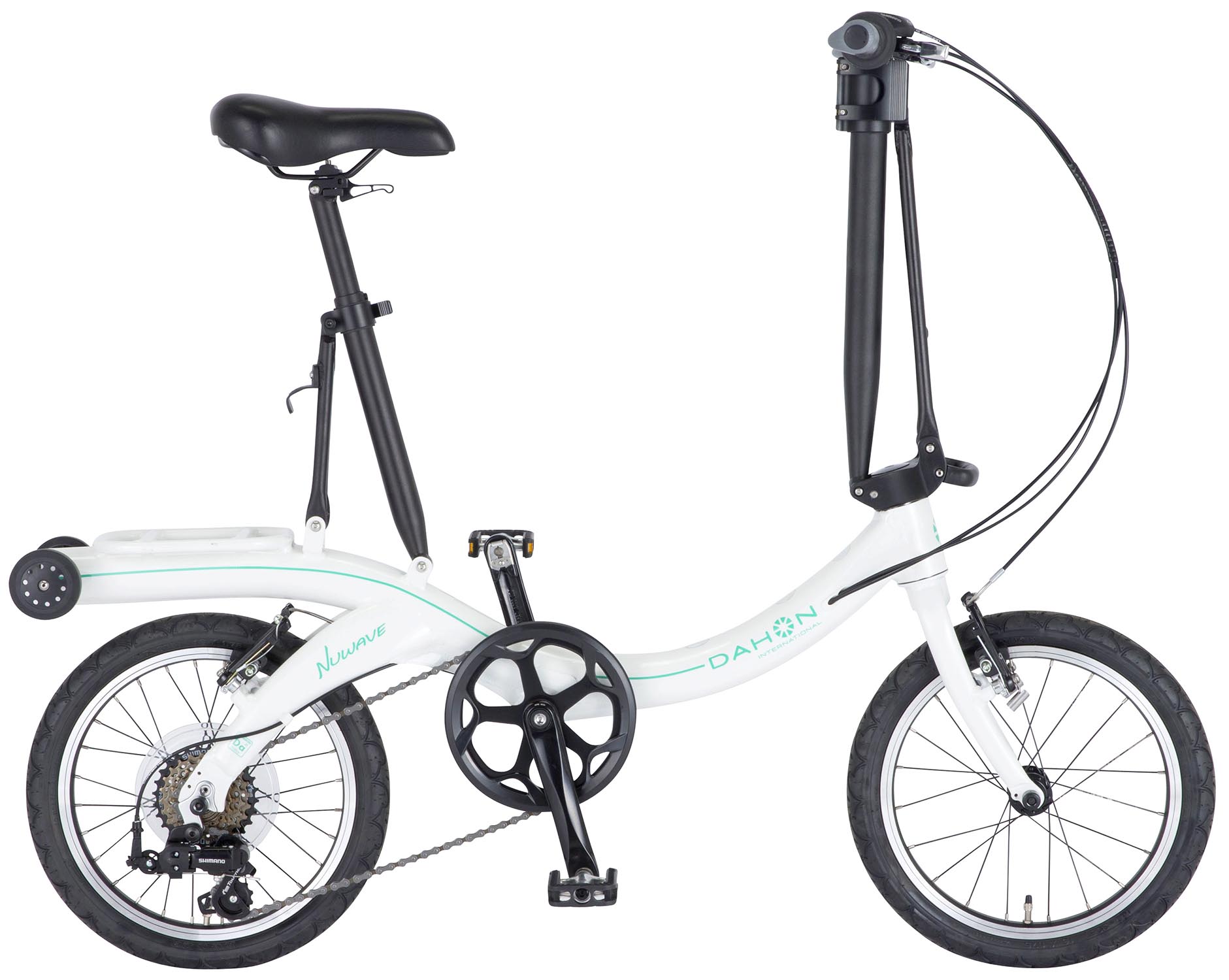 40年の歴史をもつ米国ダホン社の高性能折り畳み自転車 DAHON International Nuwave White Marrine