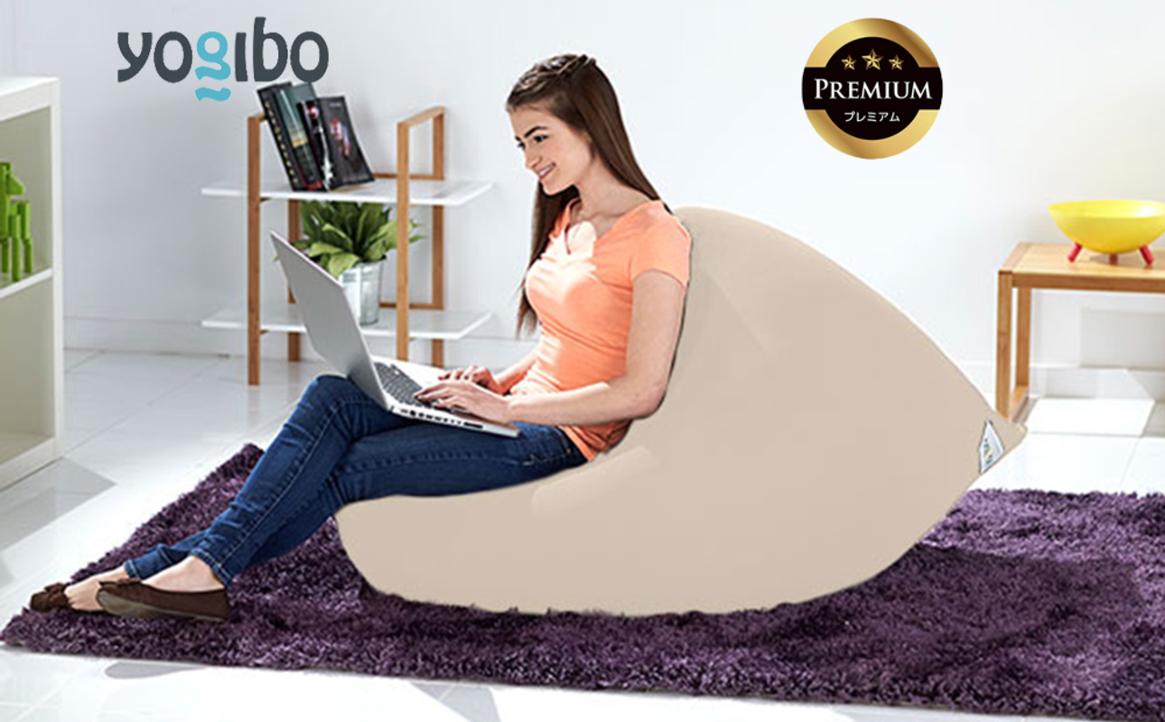 Yogibo Mini Premium（ヨギボー ミニ プレミアム）＜クリームホワイト＞