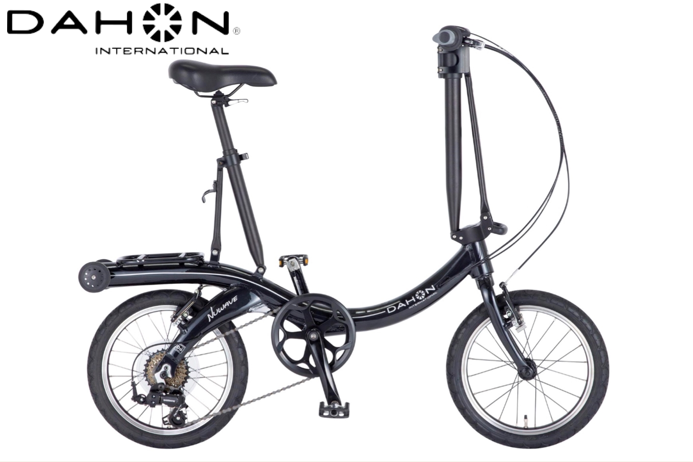 40年の歴史をもつ米国ダホン社の高性能折り畳み自転車 DAHON International Nuwave Space Black