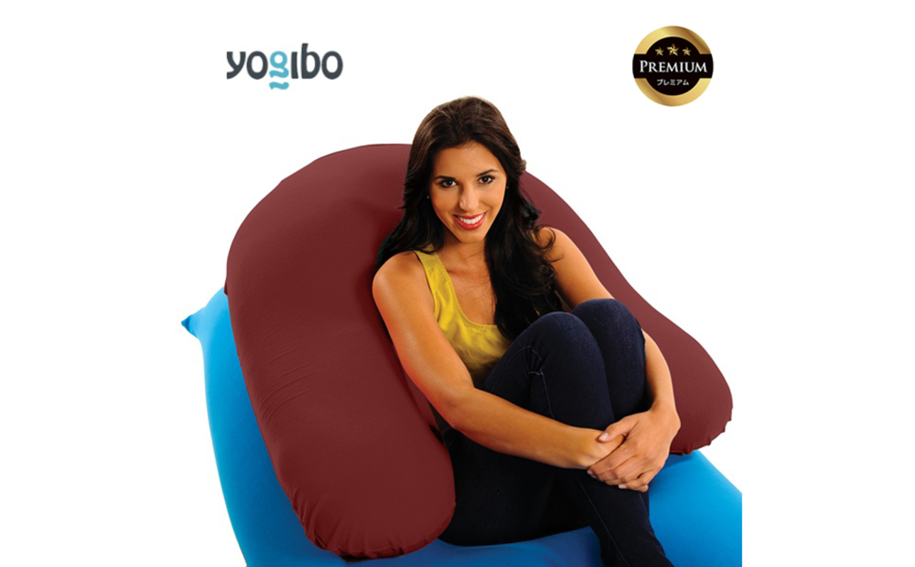 Yogibo Support Premium（ヨギボー サポート プレミアム）＜ワインレッド＞