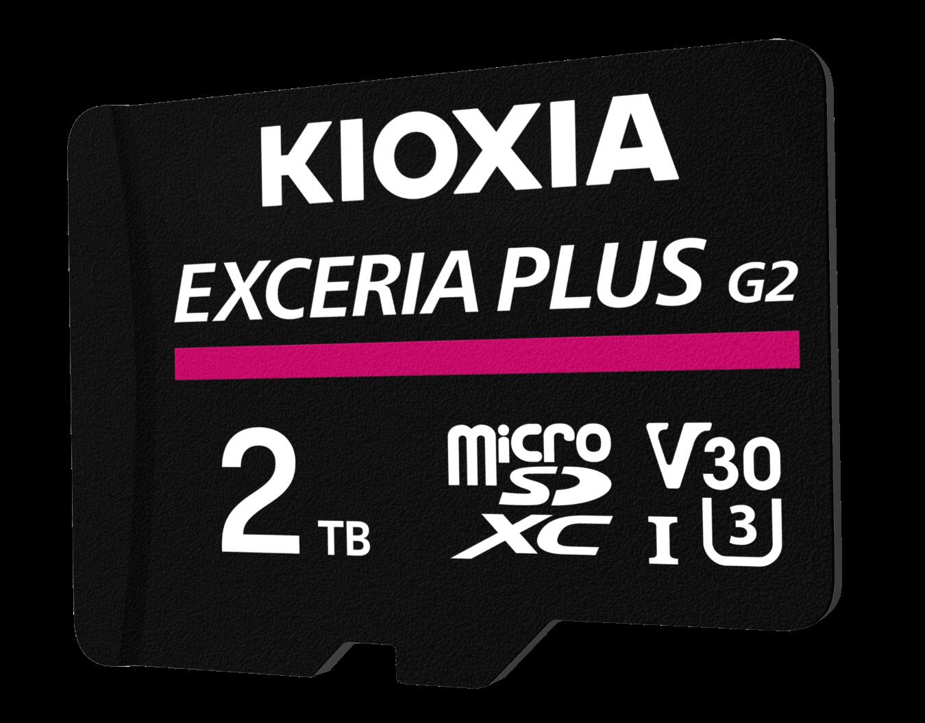 キオクシア(KIOXIA) EXCERIA PLUS G2 microSDXC UHS-I メモリカード 2TB