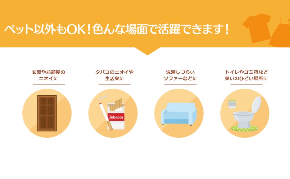 そのまま使えるニオイノンノ「ニオイノンノスプレー」 500cc 5本セット