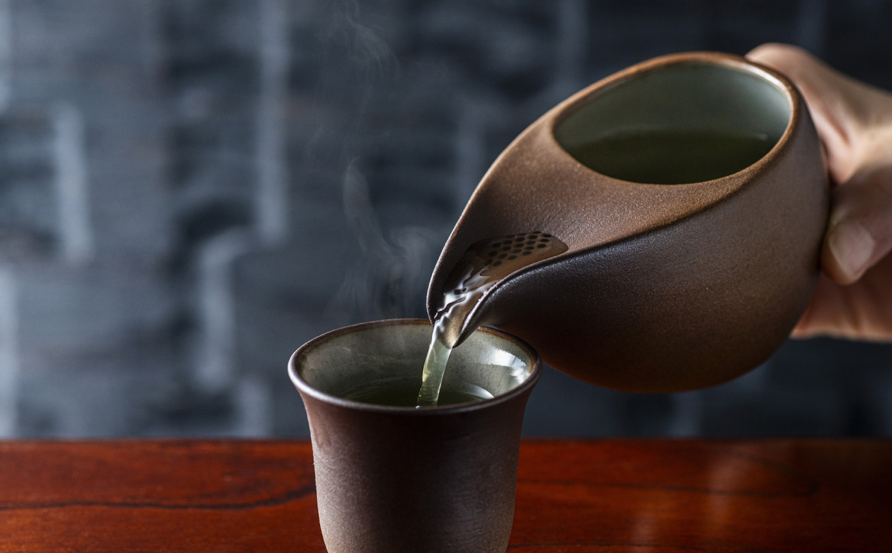 四日市認定地場特産品【泗水十貨店（しすいじっかてん）】ひとしずく（大） ほたる碗　武蔵野