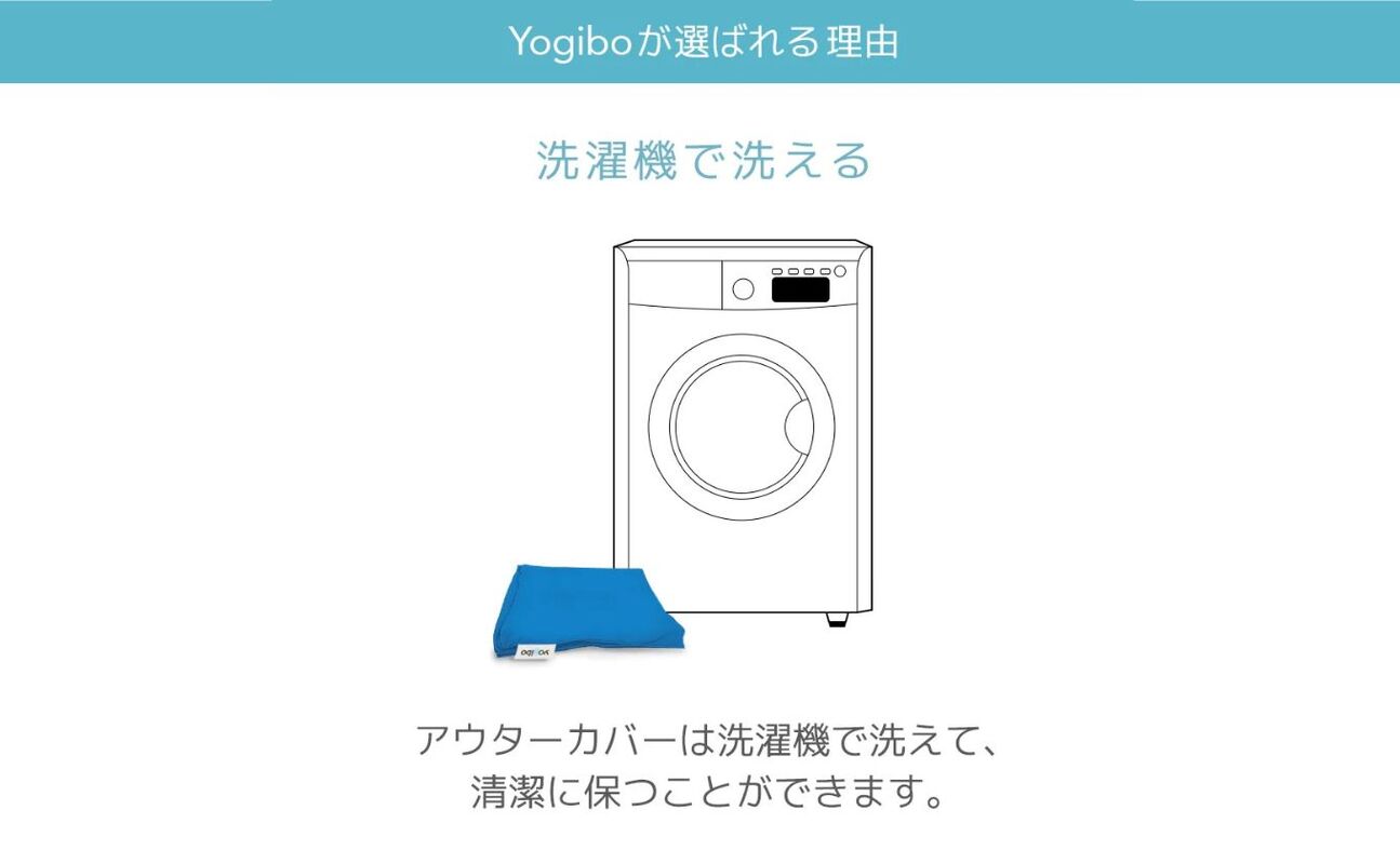 Yogibo Zoola Max Premium（ヨギボー ズーラ マックス プレミアム）＜スカイ＞