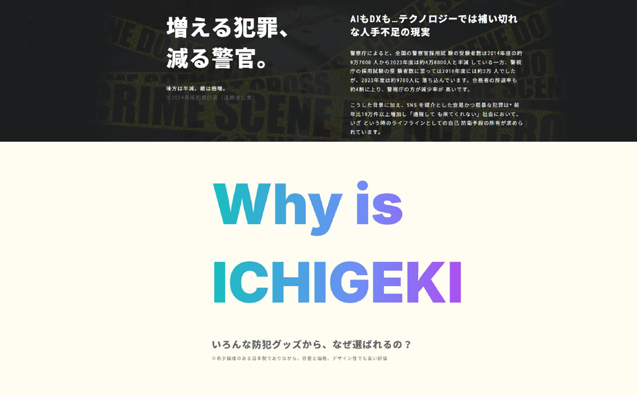 防犯スプレー ICHIGEKI ウイアール【防犯グッズ いちげき 護身 安全 安心 国産 防犯 対策 三重県 四日市市 四日市市ふるさと納税】　ANAのふるさと納税　四日市市
