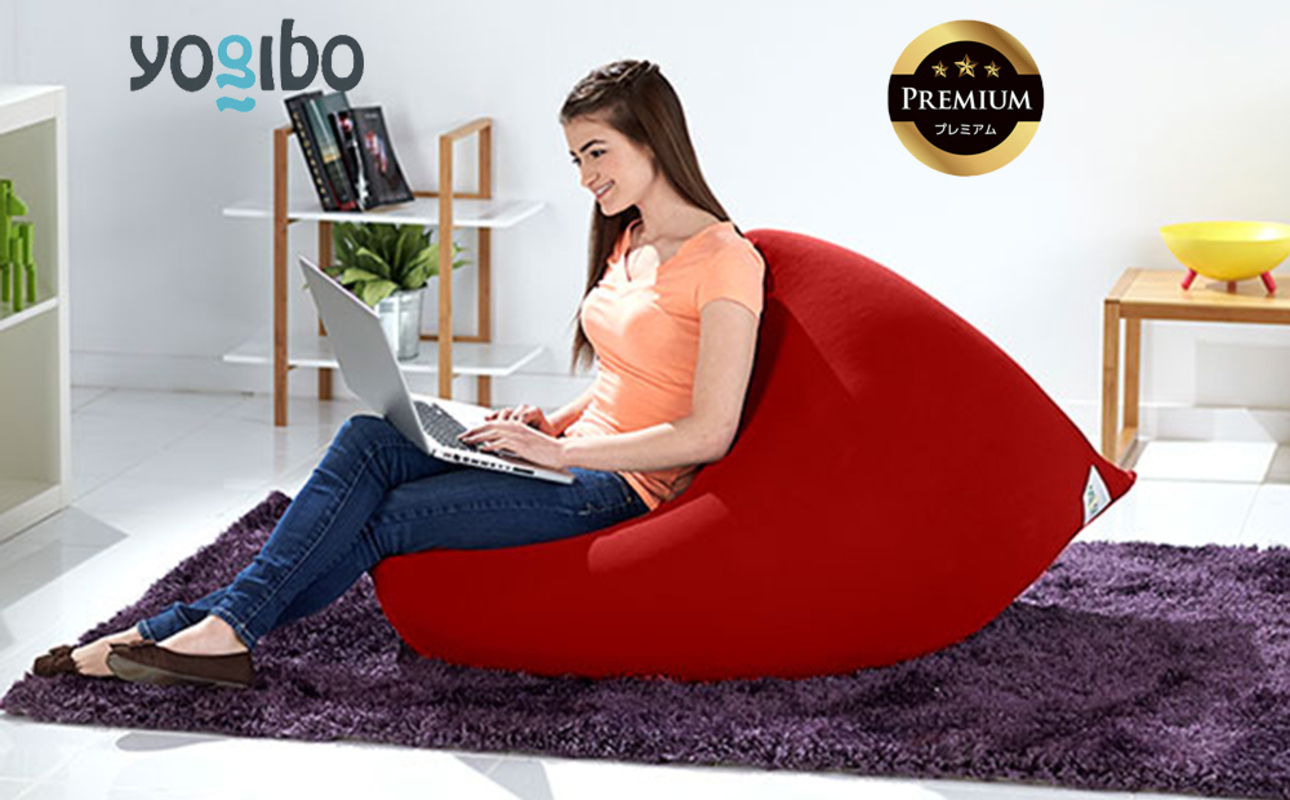 Yogibo Mini Premium（ヨギボー ミニ プレミアム）＜レッド＞