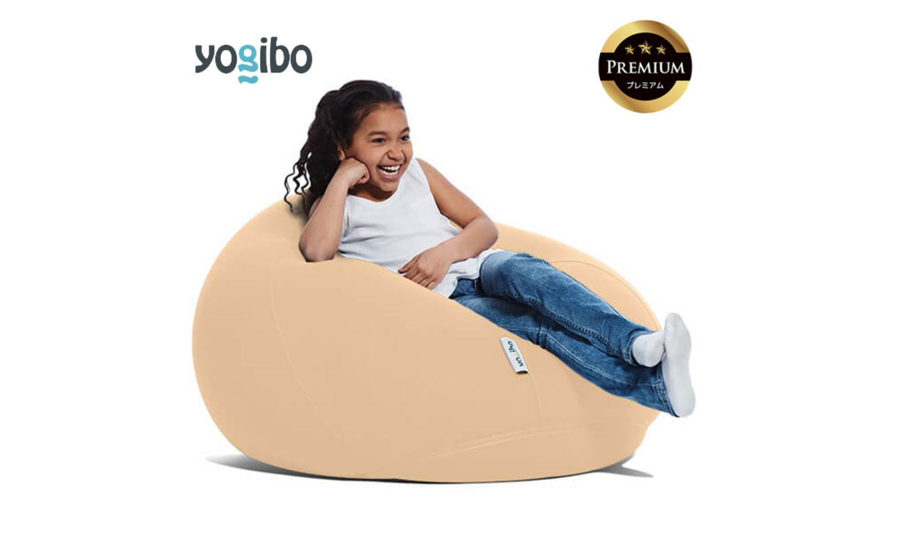 Yogibo Drop Premium（ヨギボー ドロップ プレミアム）＜クリームホワイト＞