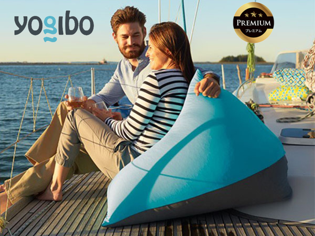 Yogibo Zoola Pyramid Premium（ヨギボー ズーラ ピラミッド プレミアム）＜スカイ＞