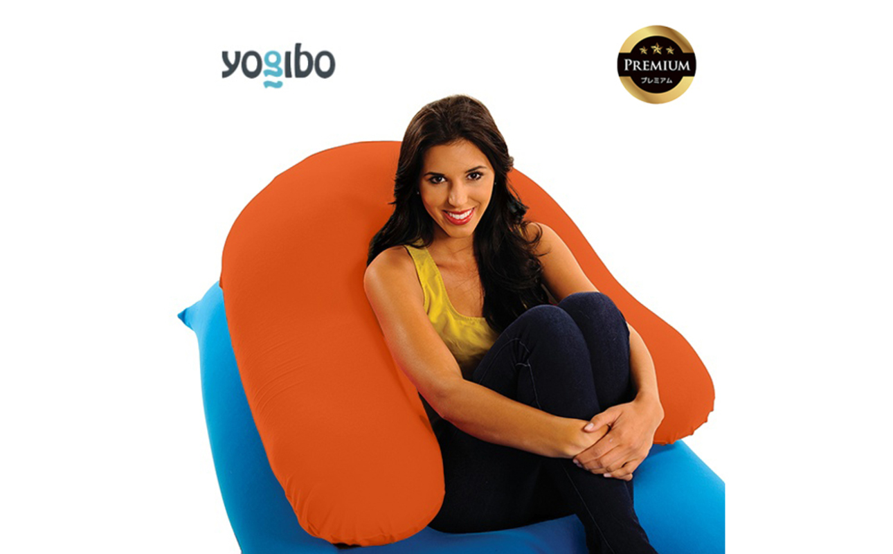 Yogibo Support Premium（ヨギボー サポート プレミアム）＜オレンジ＞