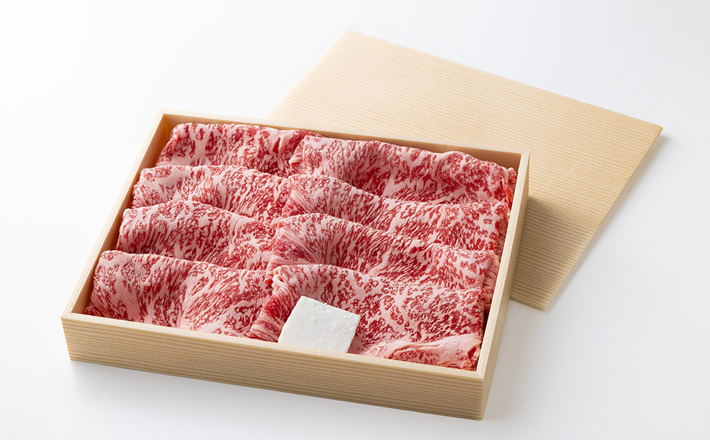 伊勢水沢牛（いせすいざわぎゅう）ロース赤身 すき焼き・しゃぶしゃぶ用　1kg　三重畜産【国産牛 牛肉 お肉 肉 ロース 赤身 すき焼き しゃぶしゃぶ 三重県 四日市市】