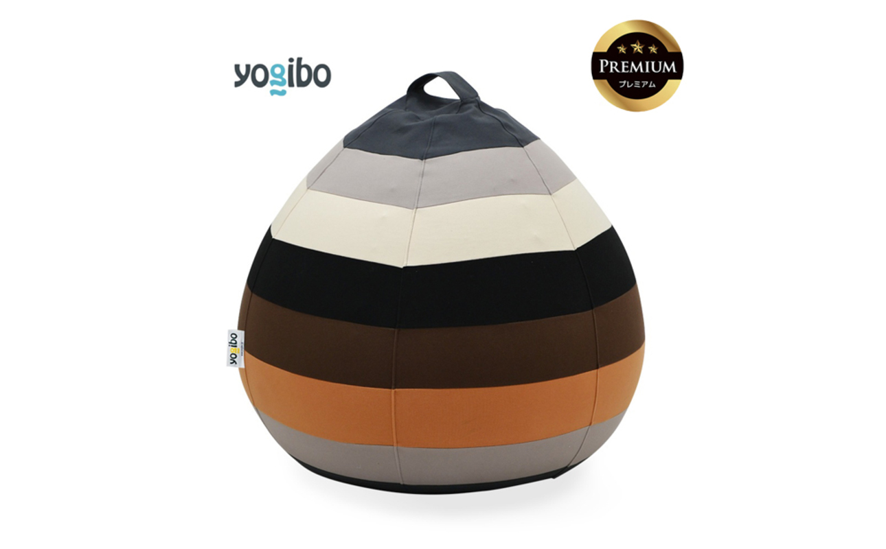 Yogibo Drop Rainbow Premium（ヨギボー ドロップ レインボー プレミアム）＜ナチュラル＞