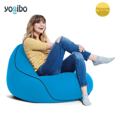 Yogibo Lounger Premium（ヨギボー ラウンジャー プレミアム）＜アクアブルー＞