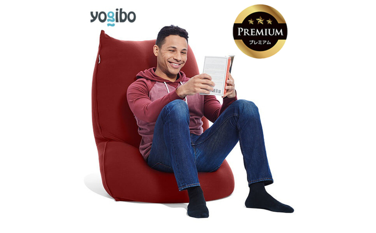 Yogibo Lite Premium（ヨギボー ライト プレミアム）＜ワインレッド＞