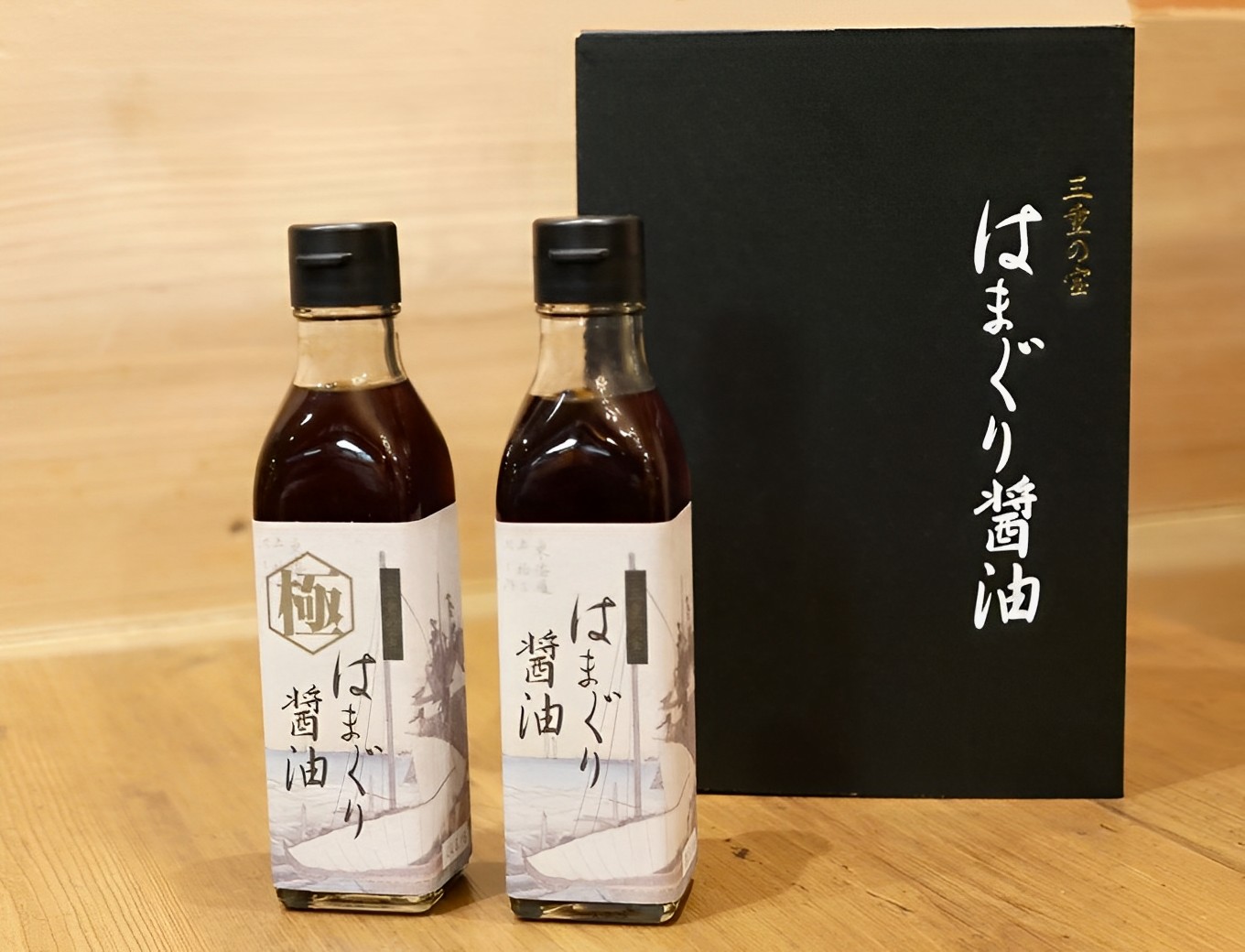 七三郎商会 はまぐり醤油 200ml 2本