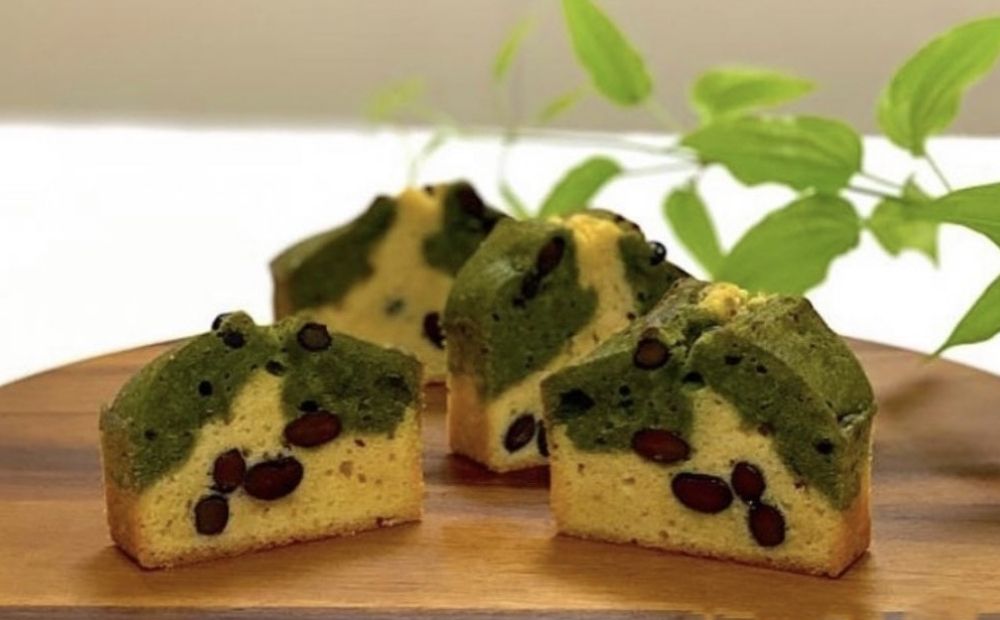 保存料・着色料は使用せず、三重県産高級小麦粉を使ったHideka.5のパウンドケーキ　かぶせ茶と黒豆のパウンドケーキ　フルサイズ1本　Hideka.5【パウンドケーキ お取り寄せ グルメ スイーツ お菓子 おやつ 洋菓子 ケーキ かぶせ茶 お茶 黒豆 ギフト 贈り物 三重県 四日市市 四日市】