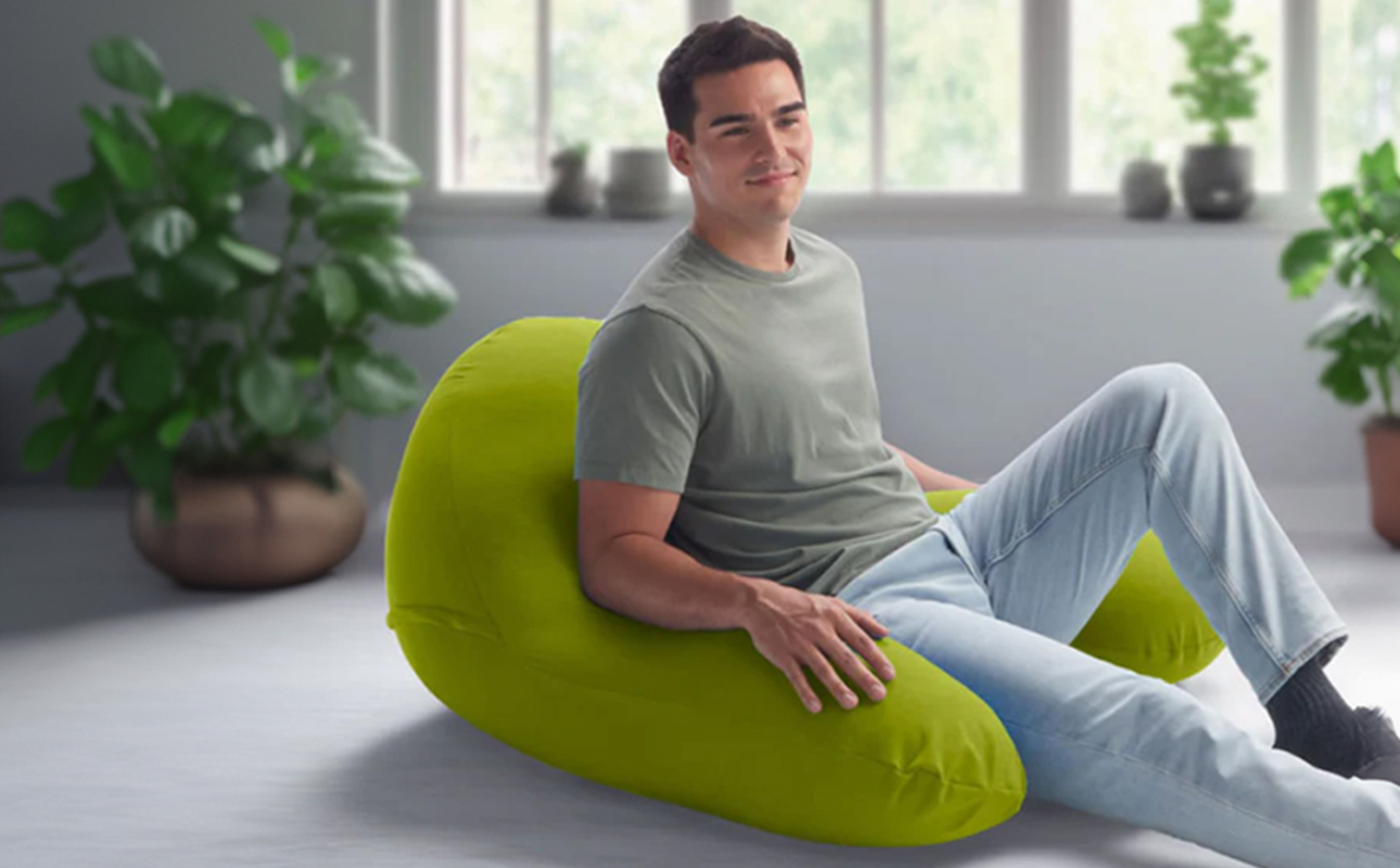 Yogibo Ghost Premium（ヨギボー ゴースト プレミアム）ラベンダー【ビーズクッション ビーズ 座椅子 椅子 クッション ビーズソファー ビーズソファ 新生活 プレゼント インテリア 家具 ベッド ゲーム】