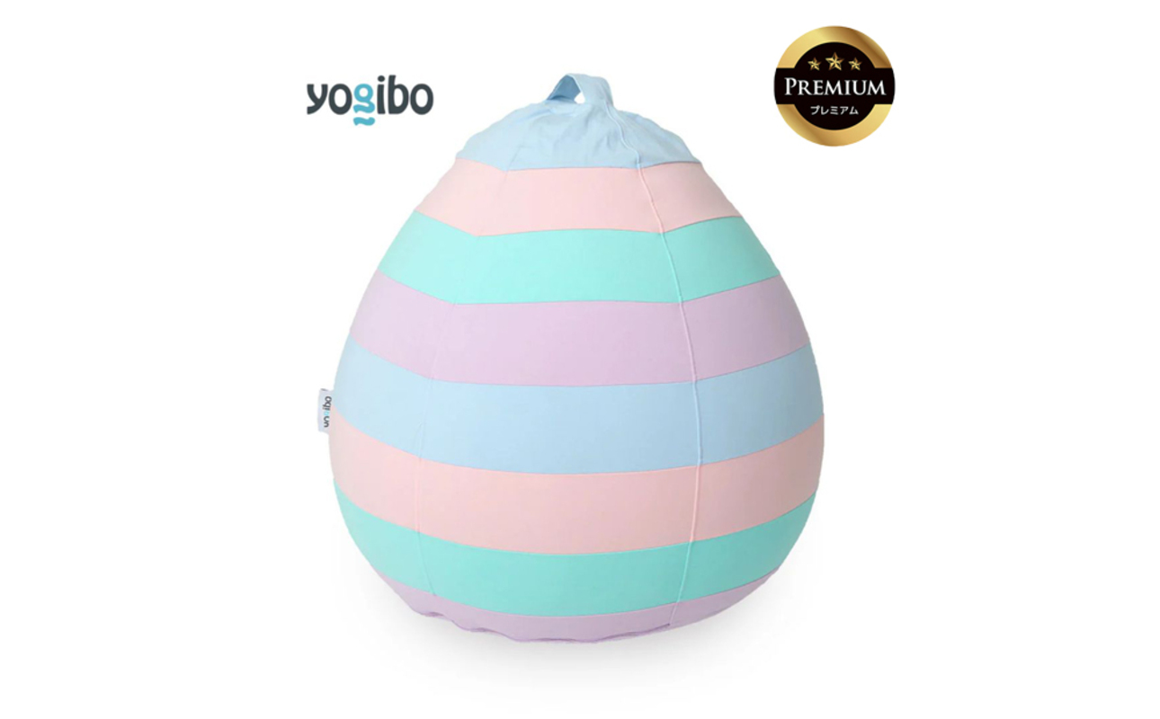 Yogibo Drop Rainbow Premium（ヨギボー ドロップ レインボー プレミアム）＜パステル＞