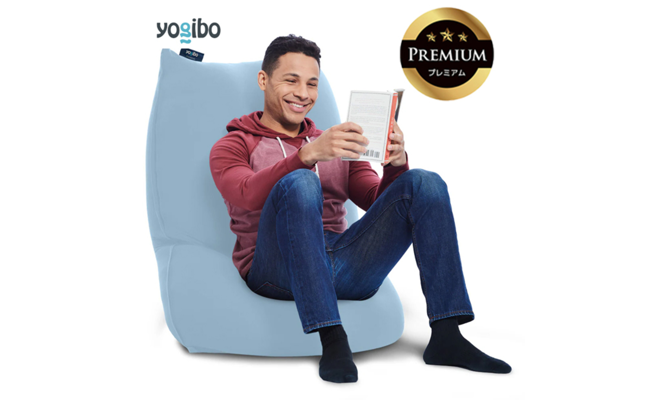 Yogibo Lite Premium（ヨギボー ライト プレミアム）＜ペールブルー＞