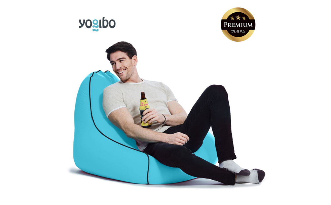 Yogibo Zoola Lounger Premium（ヨギボー ズーラ ラウンジャー プレミアム）＜スカイ＞