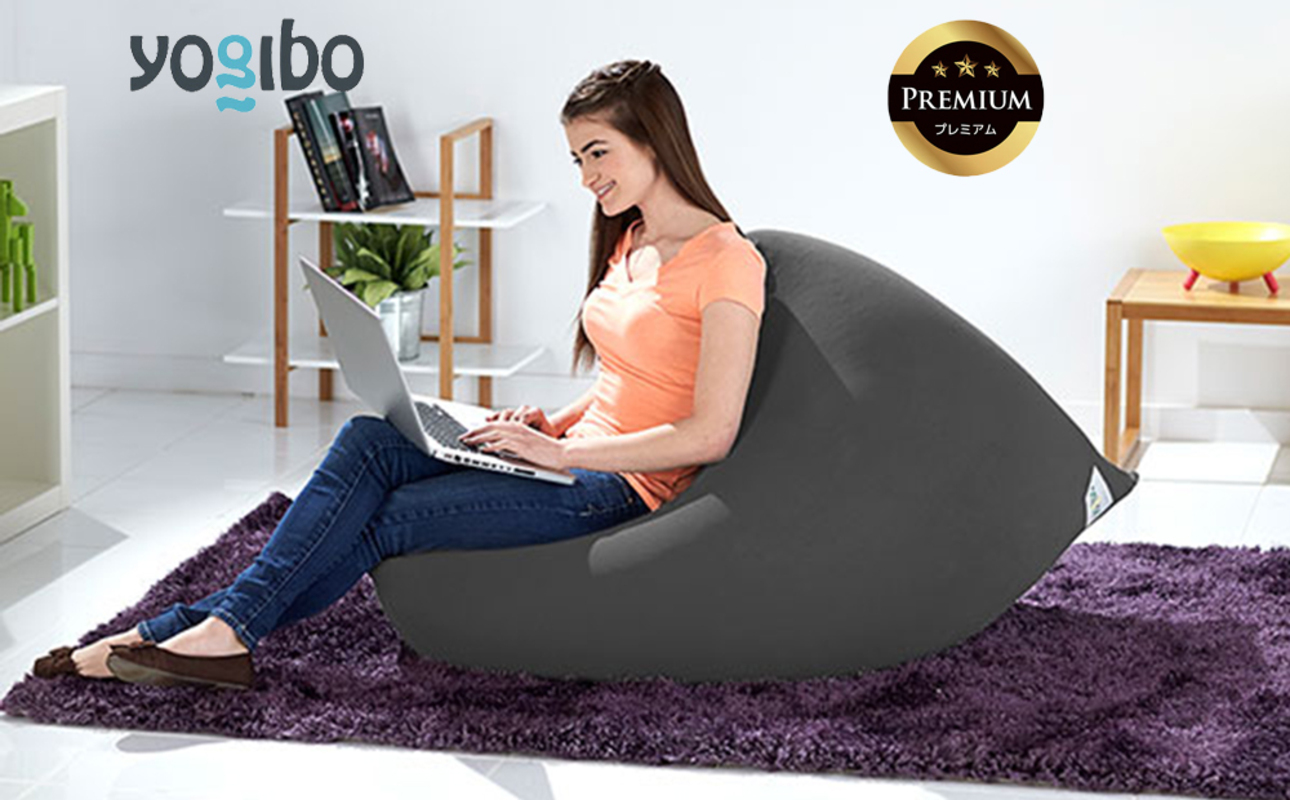 Yogibo Mini Premium（ヨギボー ミニ プレミアム）＜ダークグレー＞