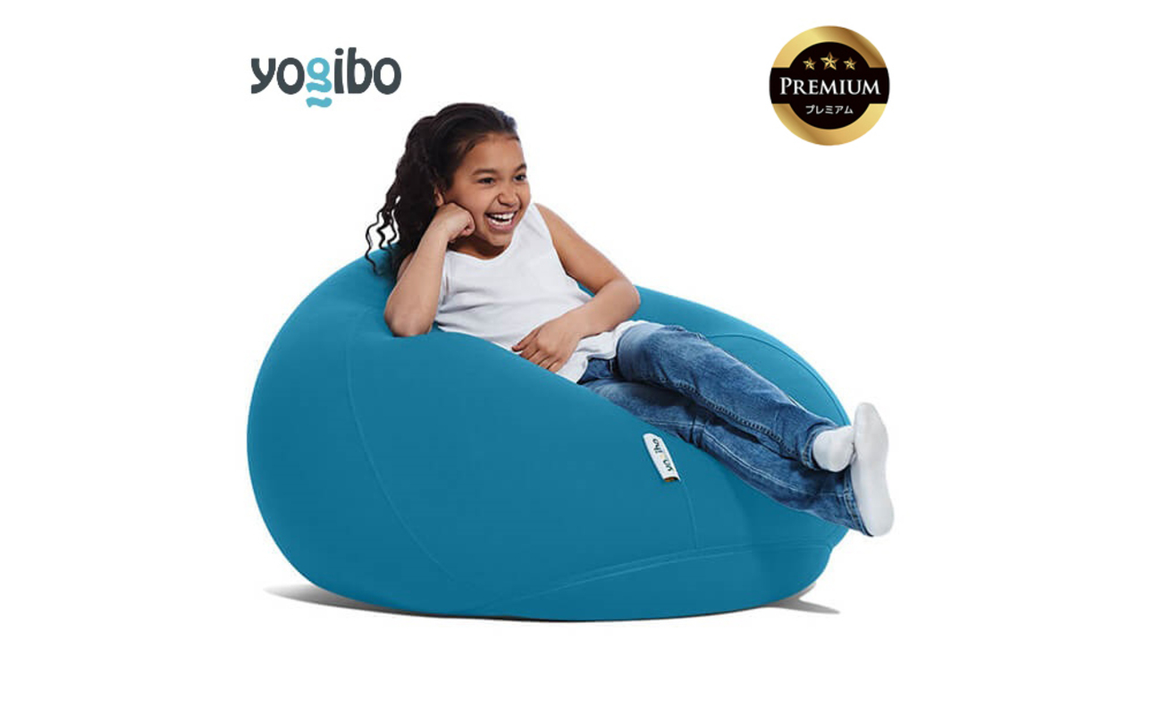Yogibo Drop Premium（ヨギボー ドロップ プレミアム）＜アクアブルー＞