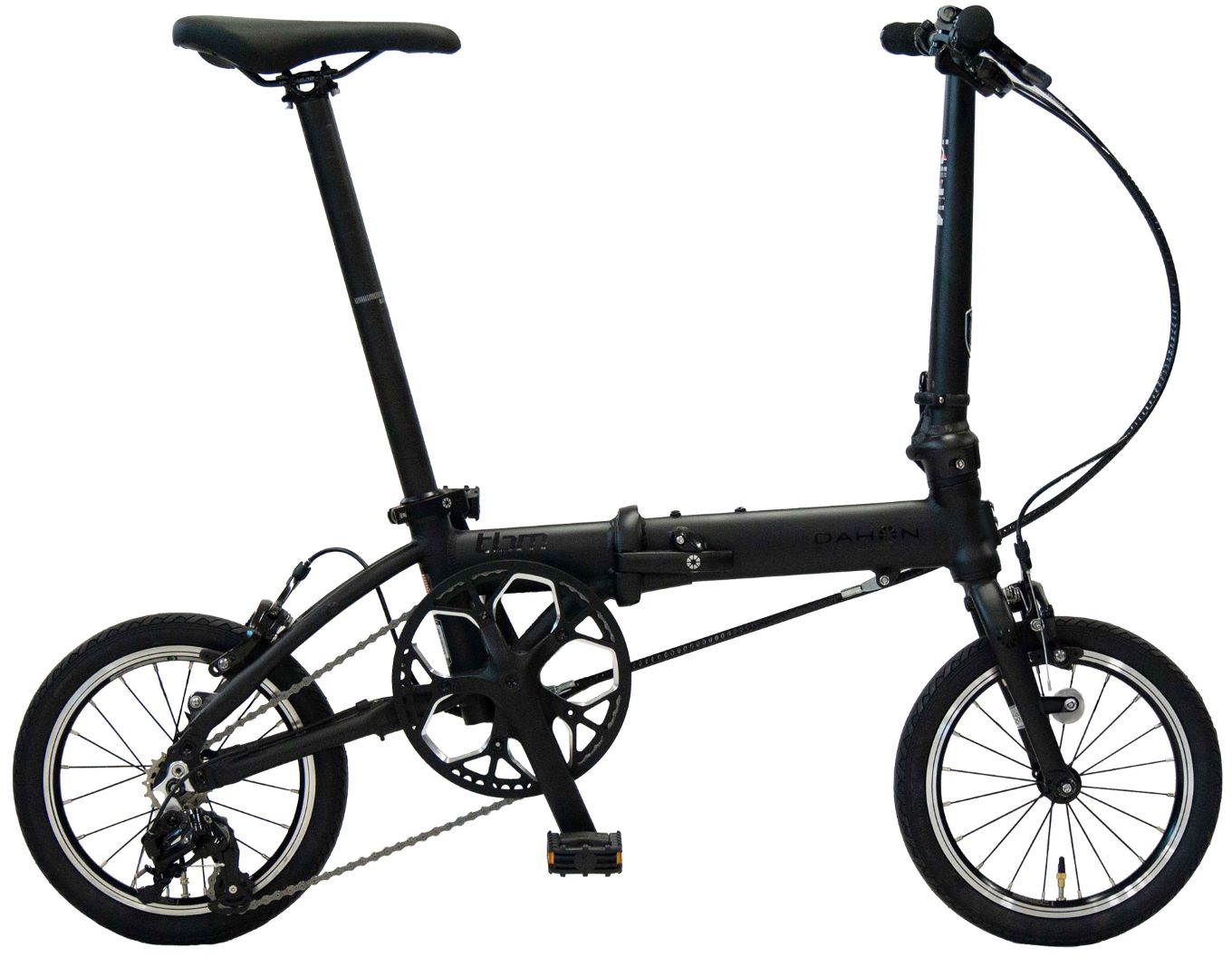 40年の歴史をもつ米国ダホン社の高性能折り畳み自転車 DAHON International Folding Bike tbm マッドブラック